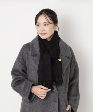 MOONBAT WEB限定【洗える】ミエル (miel) カシミヤ100％ プレーンマフラー