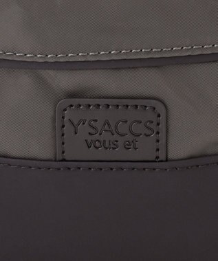 Y'SACCS 【Y’SACCS vous et】ナイロン×ポリウレタン ポシェット ダークグレー