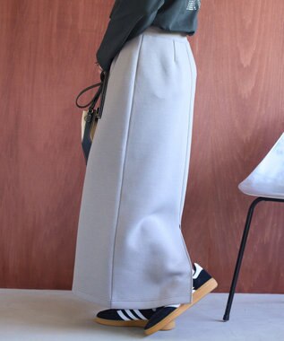 AMERICAN HOLIC ダンボールポンチスカート Gray Beige