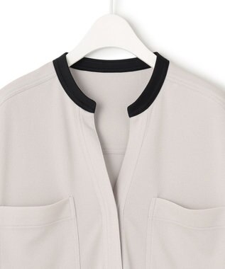 ICB 【WEB限定・洗える】ストレッチアムンゼン ワンピース トープ系