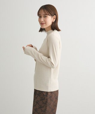 Green Parks ・Ｐｅｔｉｔ　Ｆｌｅｕｒ　ラメテレコハイネック Gray Mixture