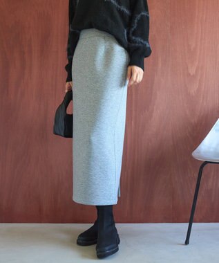 AMERICAN HOLIC ダンボールポンチスカート Light Gray Mixture