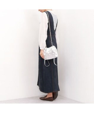 UNBILLION カカトゥ kakatoo / フラワードロストバッグ シルバー