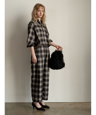 Te chichi チェックショートシャツ（セットアップ可）《2025Autumn catalog item》