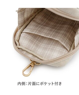 PET PARADISE ペットパラダイス くまちゃん キルトポーチ ブラウン