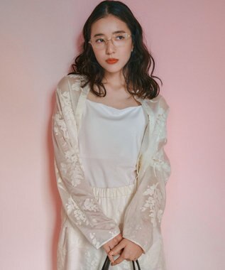 組曲 アジャスター付き キャミソール アイボリー系