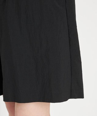 NAVE 【ReNAVE　撥水機能・UVカット・透湿・接触冷感・洗える】ナイロンタスランショートパンツ ブラック系