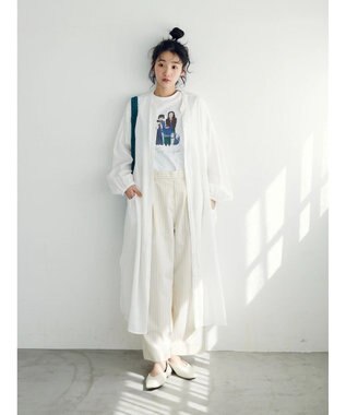 CRAFT STANDARD BOUTIQUE ジョーゼットワンピース Off White