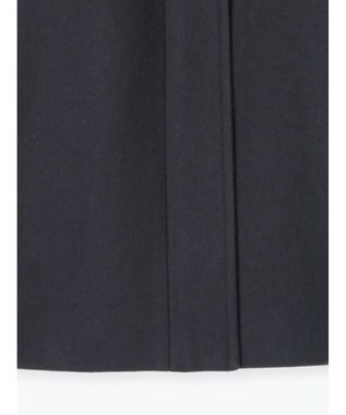 Te chichi ウールメルトンスタンドショートコート チャコールグレー