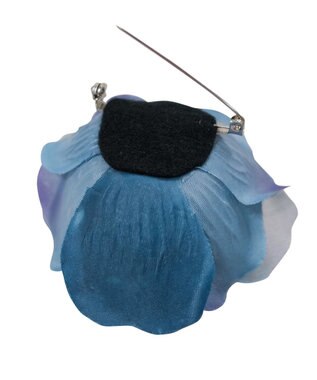 MIKI HOUSE HOT BISCUITS 【ミキハウス】 一輪コサージュ 紺