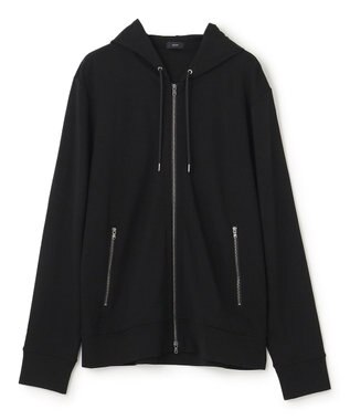 JOSEPH HOMME FINE WOOL PONTI HOODIE ブラック系