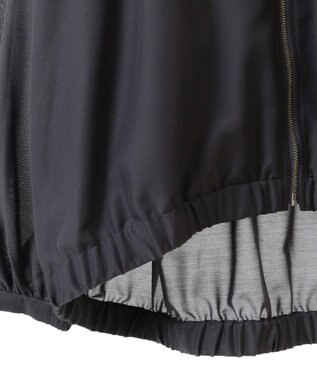 Green Parks イージーケア　シャツブルゾン Charcoal Gray