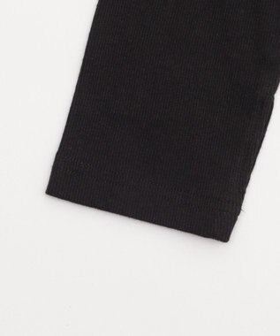 WEGO タイトフィットリブT（長袖） ブラック