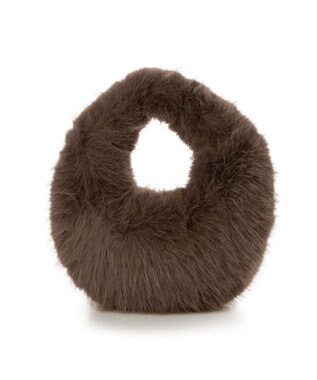 UNBILLION カカトゥ kakatoo / オーバルファーバッグ GY