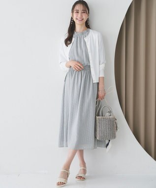 ANY SIS 【23.0~24.5cm】リネン調ベルトプチウエッジ サンダル アイボリー