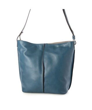 UNBILLION アトランタ ATLANTA / やぎ革軽量ショルダーL ブルー