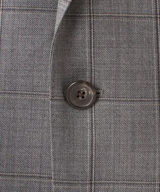 GOTAIRIKU 【DORMEUIL】AMADEUS365 3ピーススーツ （グレーチェック） ライトグレー系4