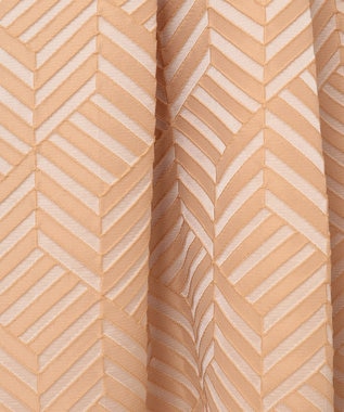 GRACE CONTINENTAL キカジャガードタックドレス ベージュ