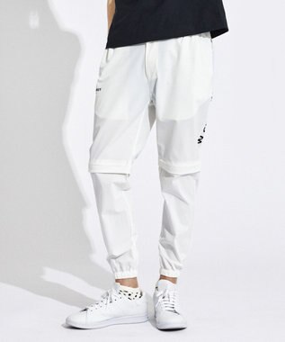 PW CIRCULUS 【UVカット / 接触冷感 / ２WAY】【MEN】デタッチャブル ジョガーパンツ