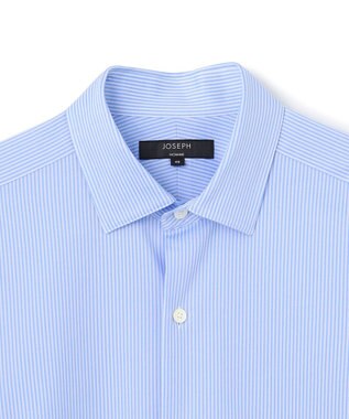 JOSEPH HOMME ハイゲージコットンジャージー 　レギュラーカラーシャツ スカイブルー系1