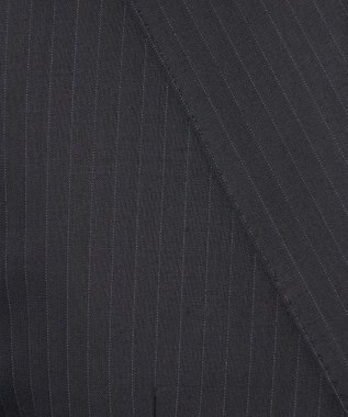 GOTAIRIKU 横に伸びる【TasmaniaWool/タマニアウール】ストレッチ スーツ（ブラックストライプ） ブラック系1