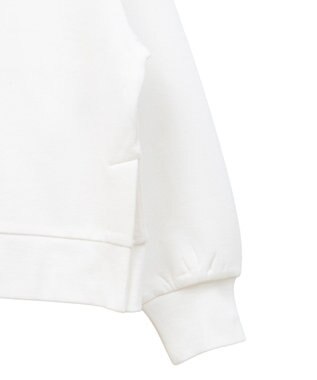 Green Parks 裏起毛発泡ロゴプルオーバー Off White