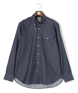 J.PRESS MEN 【WEB・一部店舗限定】オーガニックコットンデニム シャツ/B.D. ネイビー系