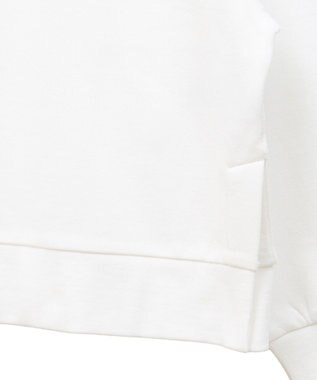 Green Parks 裏起毛発泡ロゴプルオーバー Off White