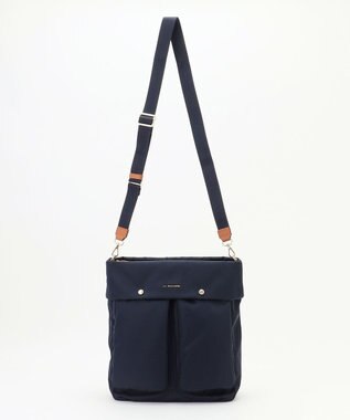 LA BAGAGERIE ダブルフロントポケット2WAYビッグショルダー ネイビー