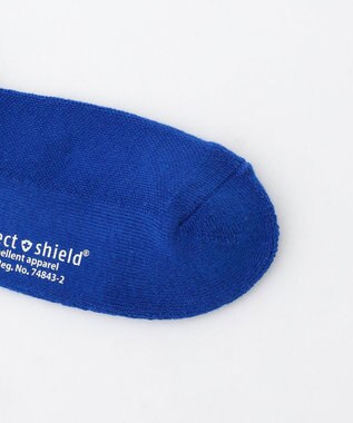 PW CIRCULUS 【虫よけ加工】【WOMEN】P-MOF ソックス ミドル丈 ゴルフウェア レディース スカイブルー系