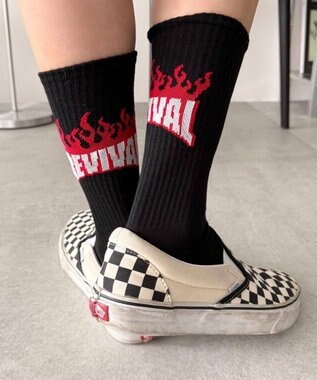 WEGO ロゴデザインソックス（R） 柄19