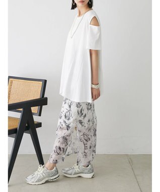 Green Parks ショルダーカットチュニック Off White