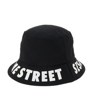 AMERICAN HOLIC プリントバケットハット／セサミストリート Black