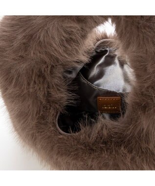 UNBILLION カカトゥ kakatoo / オーバルファーバッグ GY