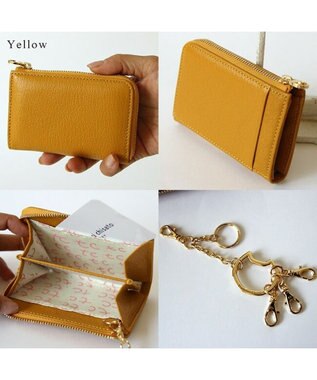 tsumori chisato CARRY プットオンネコ　マルチケース イエロー