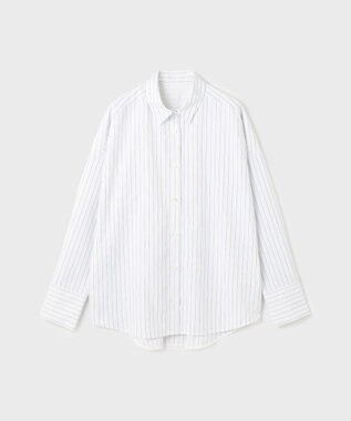 GRACE CONTINENTAL チュールレイヤードシャツ ホワイト