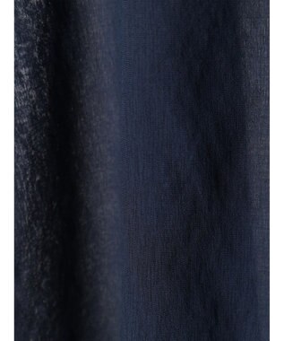 CRAFT STANDARD BOUTIQUE ヴィンテージボイルミルフィーユ襟付きシャツチュニック Deep Blue