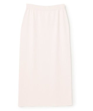 BEIGE， 【洗える】LAURA / ドライタッチIラインニットスカート Ecru