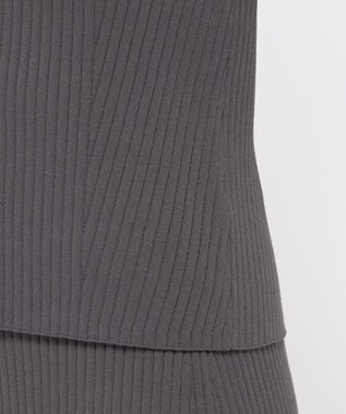 uncrave 【手洗い可】スムース ニット ビスチェ プルオーバー（uncrave STANDARD） スレート