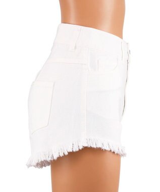 San-ai Resort（三愛水着楽園） ビーチデニム（ホワイト）　S・M・L【San-ai Resort（サンアイリゾート）】 ホワイト