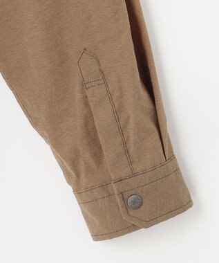 JOSEPH ABBOUD MOUNTAIN 【UNISEX】ECO撥水 ハイパワーストレッチアウトドアシャツ キャメル系