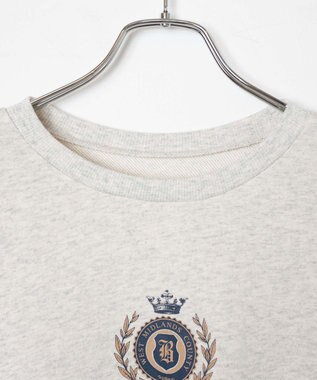 WEGO 刺繍BIGスウェット 杢グレー