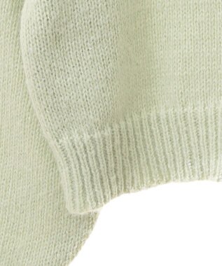 earth music&ecology スパンコールショートニットプルオーバー Mint