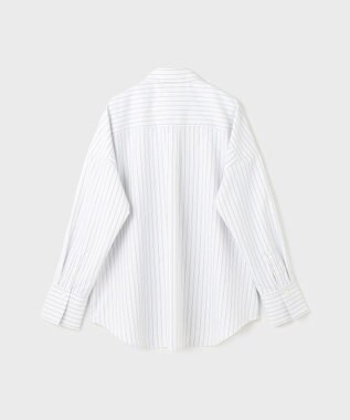 GRACE CONTINENTAL チュールレイヤードシャツ ホワイト