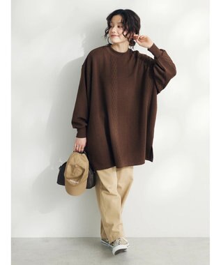 CRAFT STANDARD BOUTIQUE JQカットチュニック1 Brown