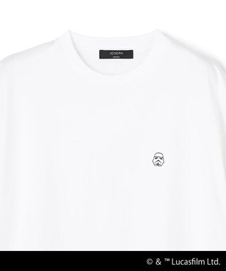 JOSEPH HOMME 【WEB限定】【スター・ウォーズ 】 JOSEPH HOMME スター・ウォーズ / リラックスフォルム クルーネックワッペンＴシャツ ホワイト系