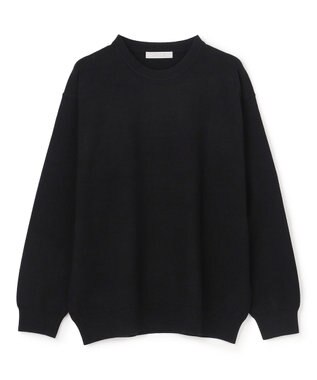 UNFILO MENS 【OCEANS YouTube 掲載/男女兼用】スムースシルキーニット ブラック