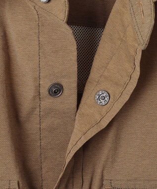 JOSEPH ABBOUD MOUNTAIN 【UNISEX】ECO撥水 ハイパワーストレッチアウトドアシャツ キャメル系