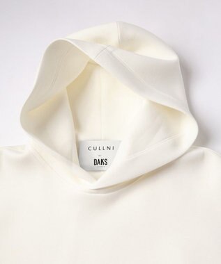 DAKS CULLNI for DAKS ロゴプルオーバーフーディ オフホワイト