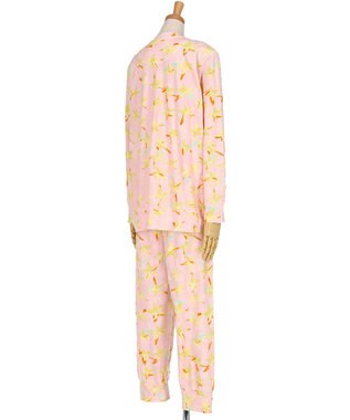 tsumori chisato SLEEP ツモリチサト パジャマ 長袖 長ズボン レディース UDX565 /ワコール ピンク